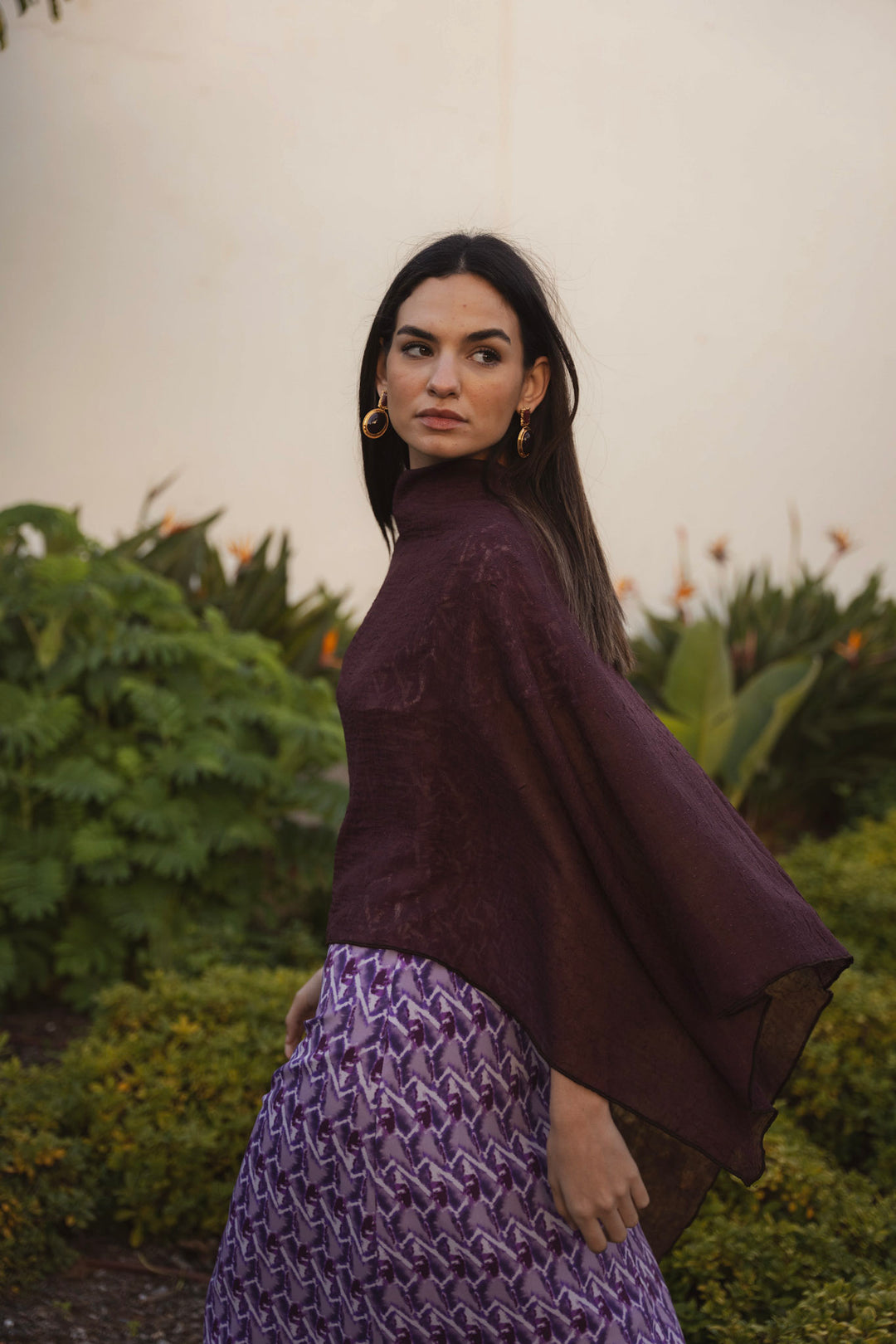 Capa de veludo vermelho