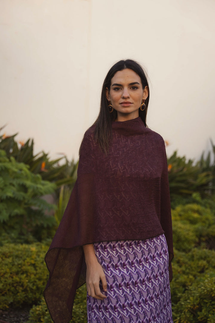 Capa de veludo vermelho