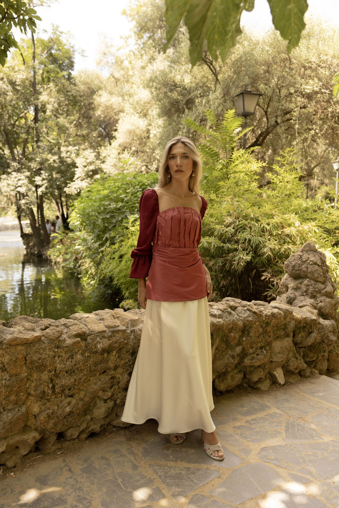 Top Beatrice Invierno Coral