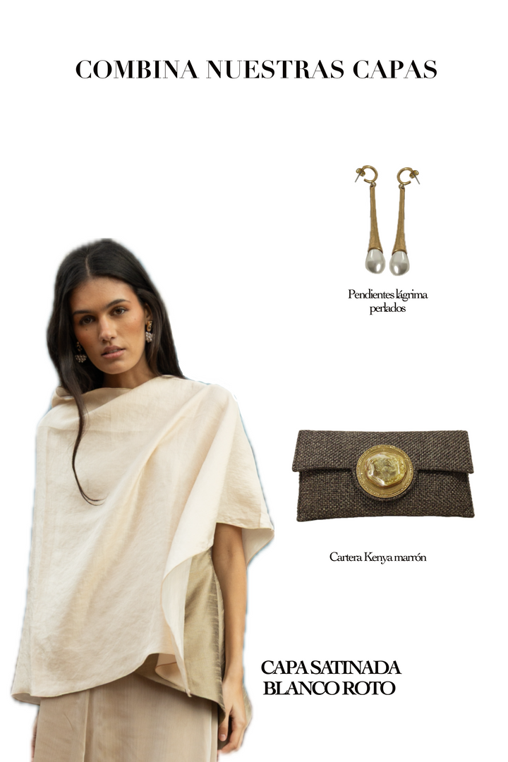 Capa Satinada Blanca rota