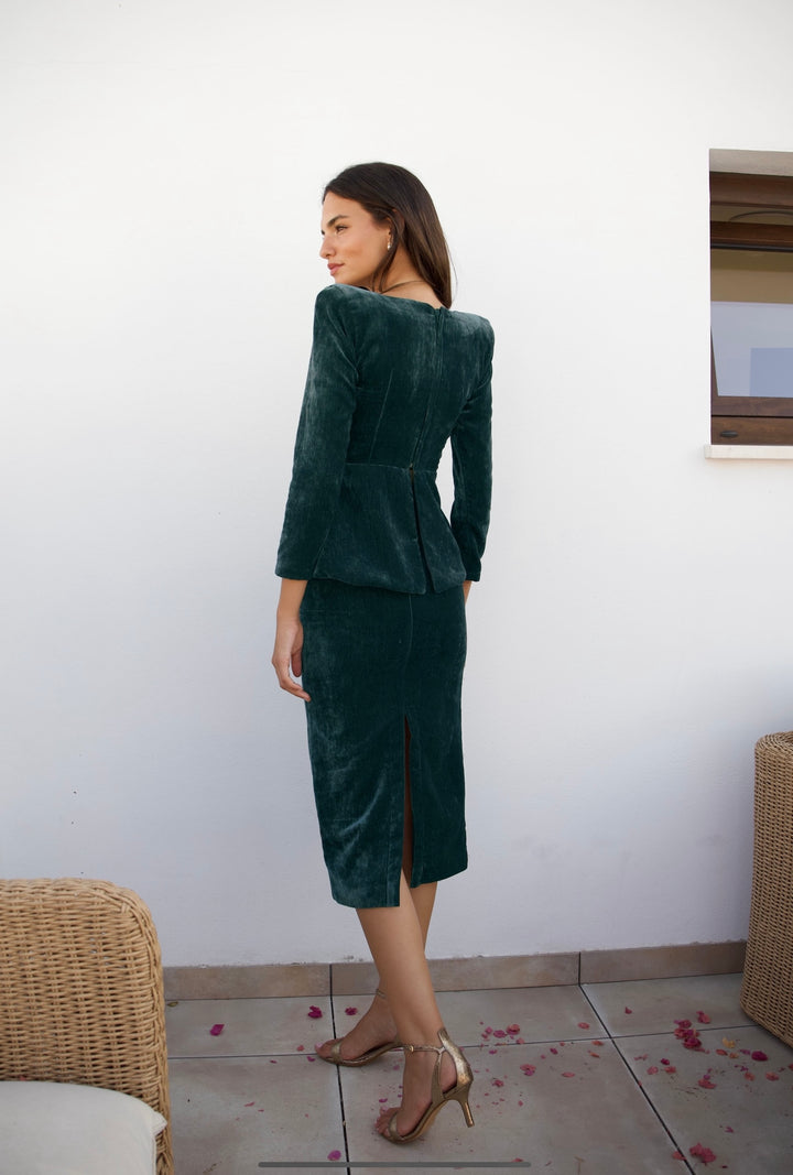 Blusa Lissa Verde Esmeralda