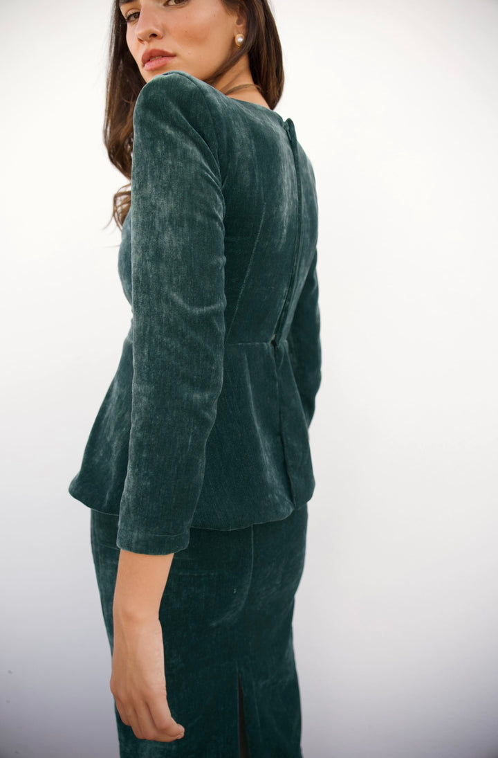 Falda Lissa terciopelo