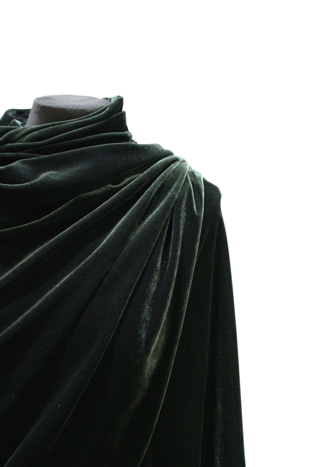 Green Velvet Cape