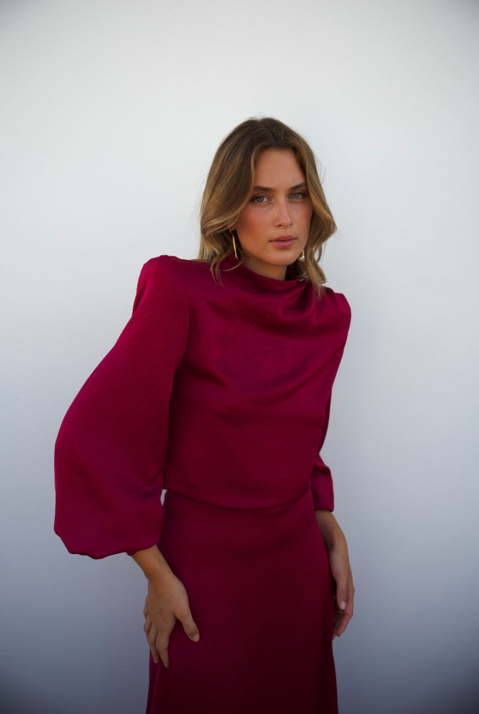 Falda Valeria Buganvilla