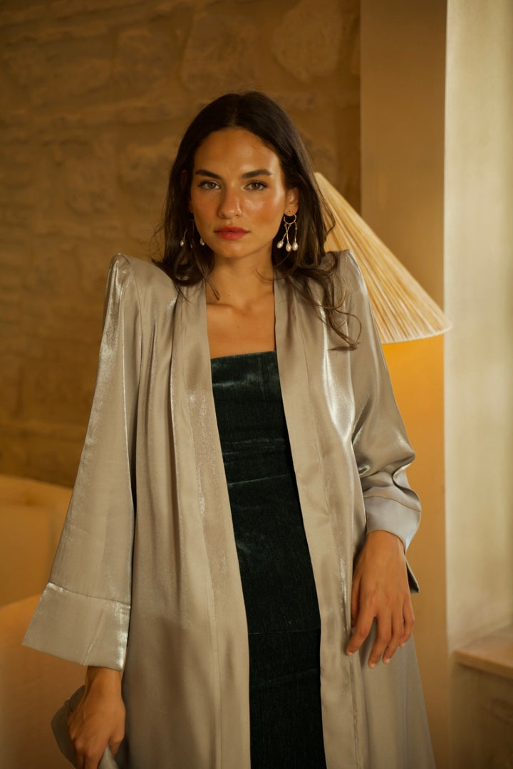 Kimono Plateado Lola