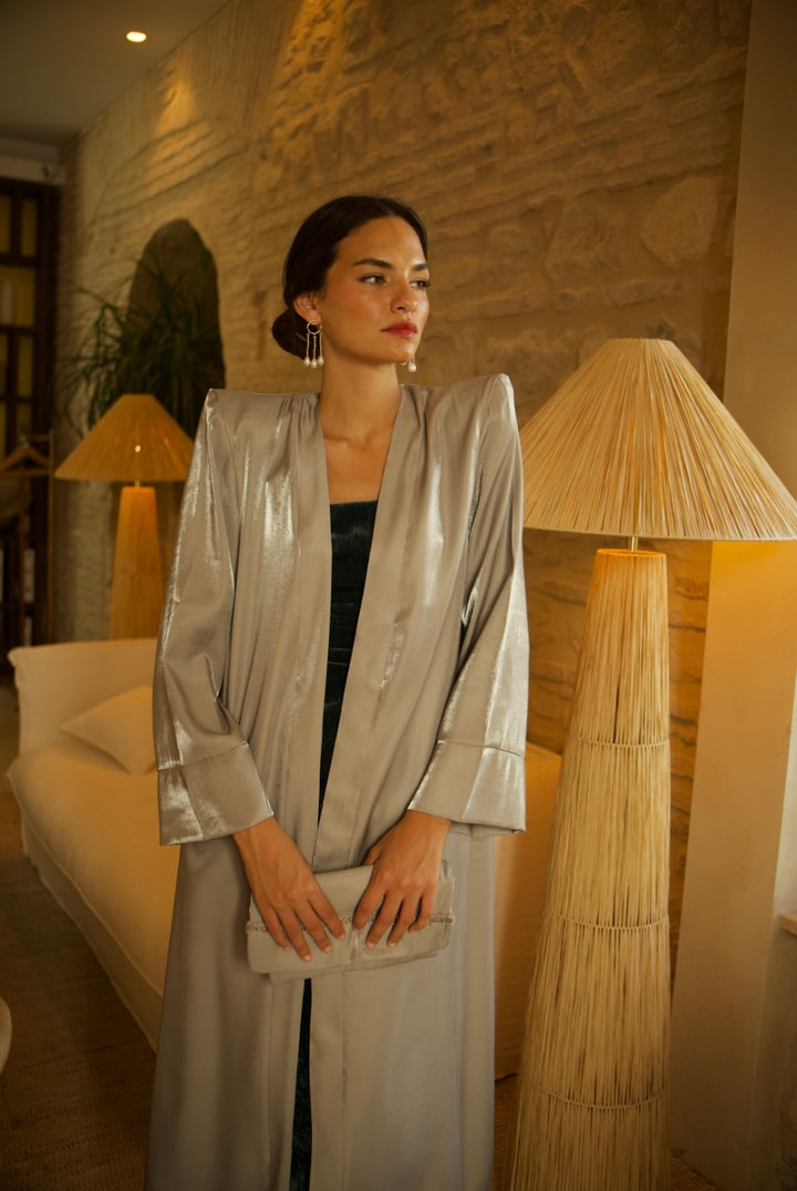 Kimono Plateado Lola