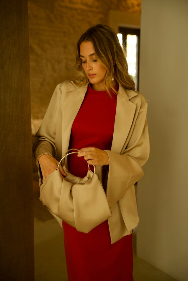 Bolso Fina Satinado