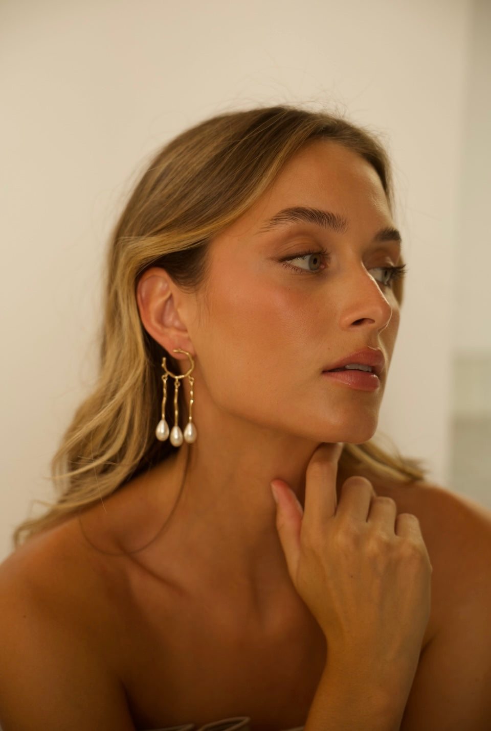 Pendientes triple lágrima