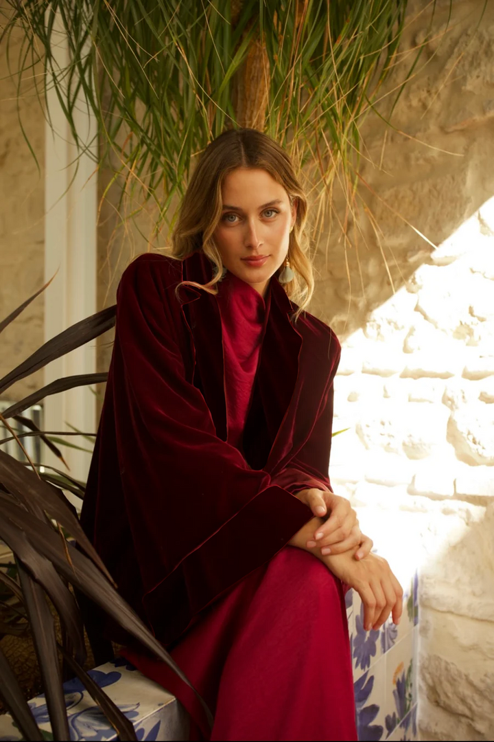 Abrigo Mirna Burdeos