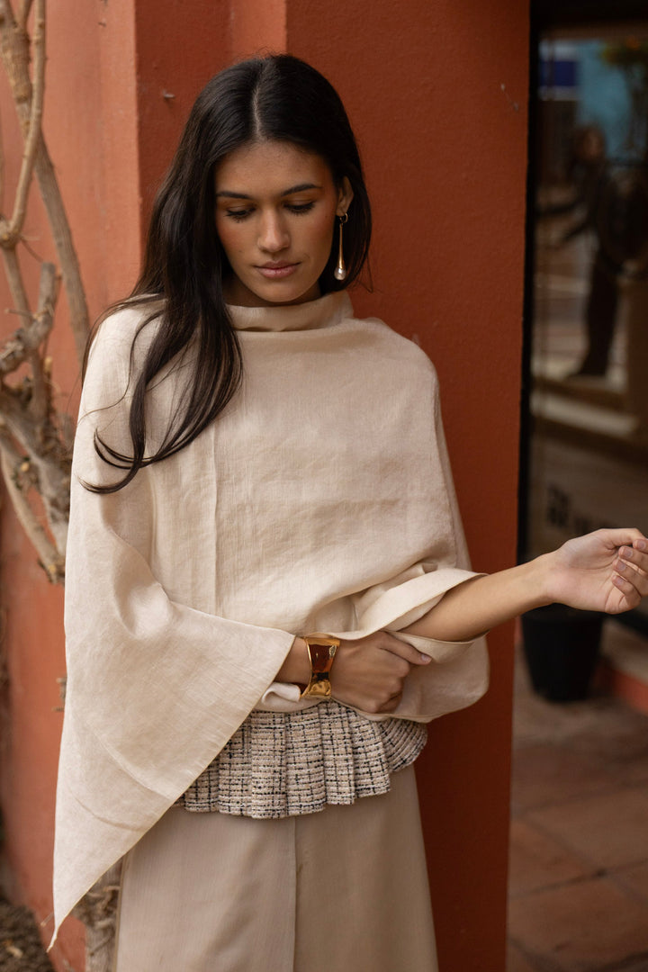 Burgundy Velvet Cape