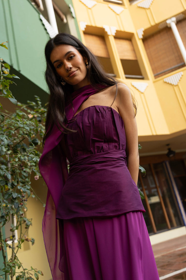 Capa de veludo vermelho