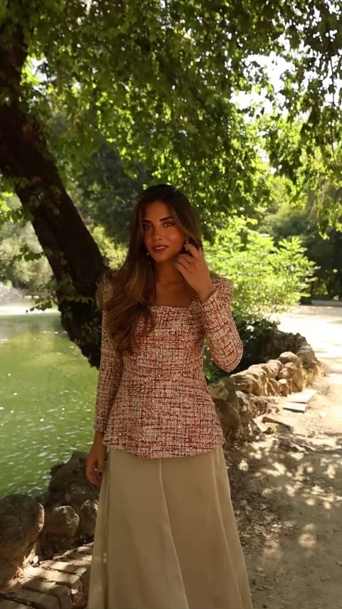 Chaqueta Lissa Tweed Caldera