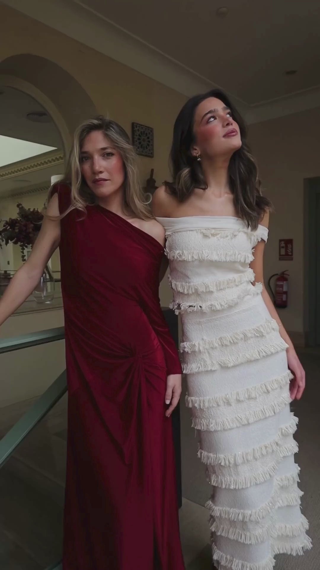 Dress Olivia Ruby red